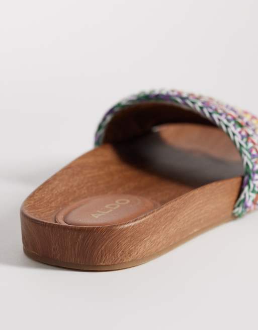 ALDO – Rooted – Flache Sandalen in bunten Farben, 4 von 4