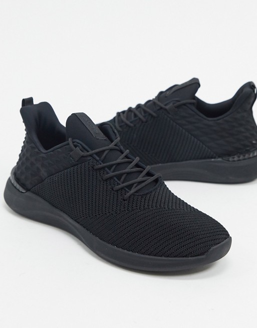 ALDO rppl1a knitted trainers in black