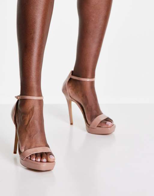 ALDO Scarlett stilettos in bone