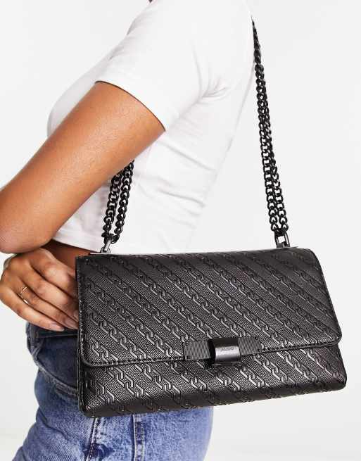 Aldo black shoulder bag hot sale