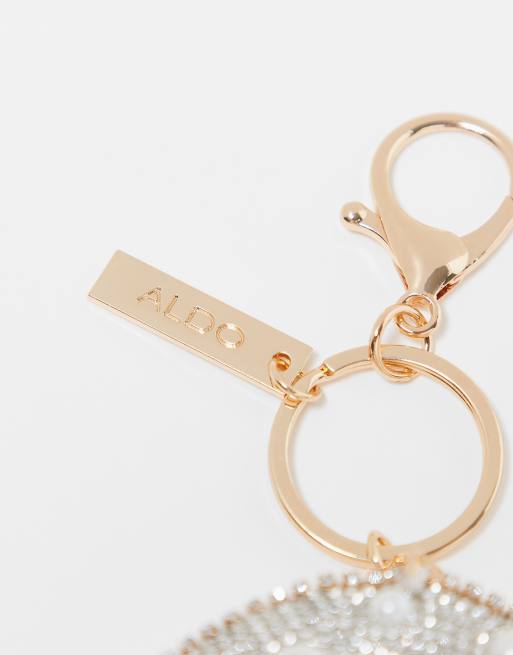 ALDO Scoops ice cream bag charm in gold