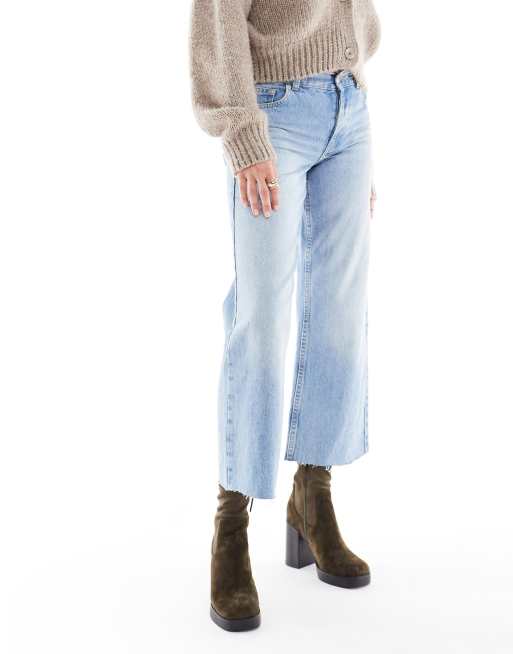 ALDO – Seraphica – Knöchelhohe Sock-Boots aus Leder in Braun mit hohem Blockabsatz, 4 von 4