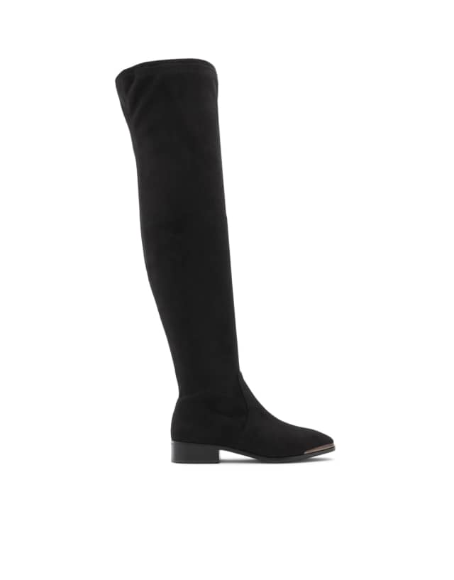 ALDO Sevaunna flat over the knee boots in black