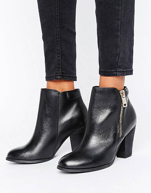 ALDO Side Zip Heel Boots | ASOS