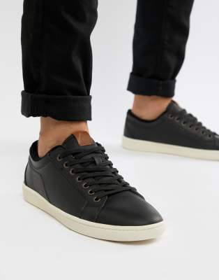aldo black trainers