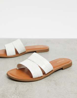 aldo slip on sandals