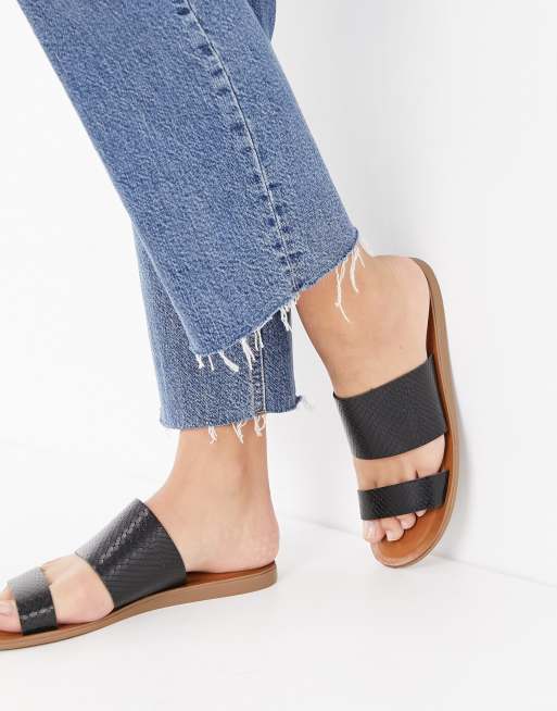 Aldo best sale leather slides