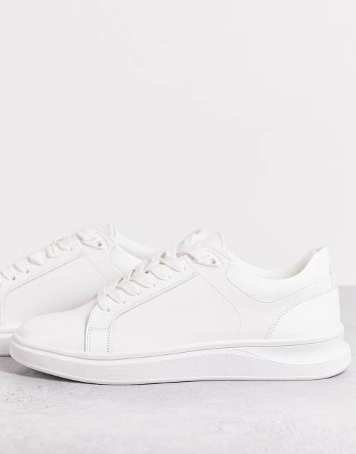 Aldo - Sneakers flatform bianche