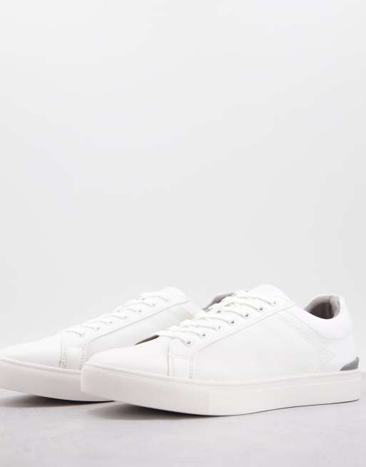 ALDO - Sneakers minimal con lacci e fibbia bianche