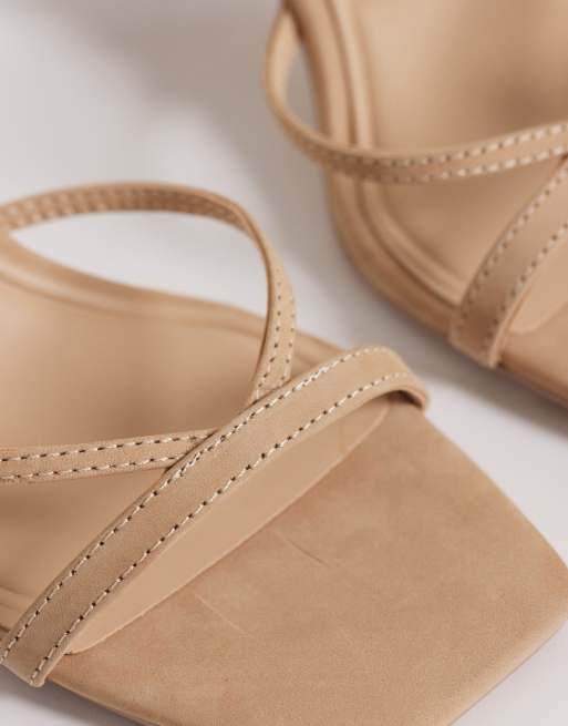 Aldo - Stellare - Sandalen met hak en enkelbandje in beige, 3 van 4