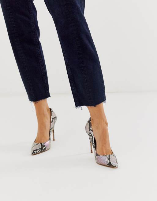 Aldo hot sale snake heels