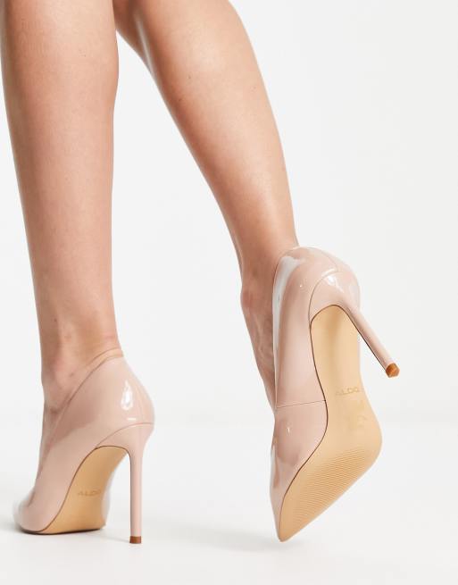 Aldo nude hot sale high heels