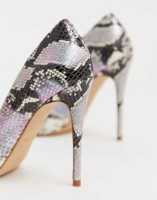 aldo silver pumps