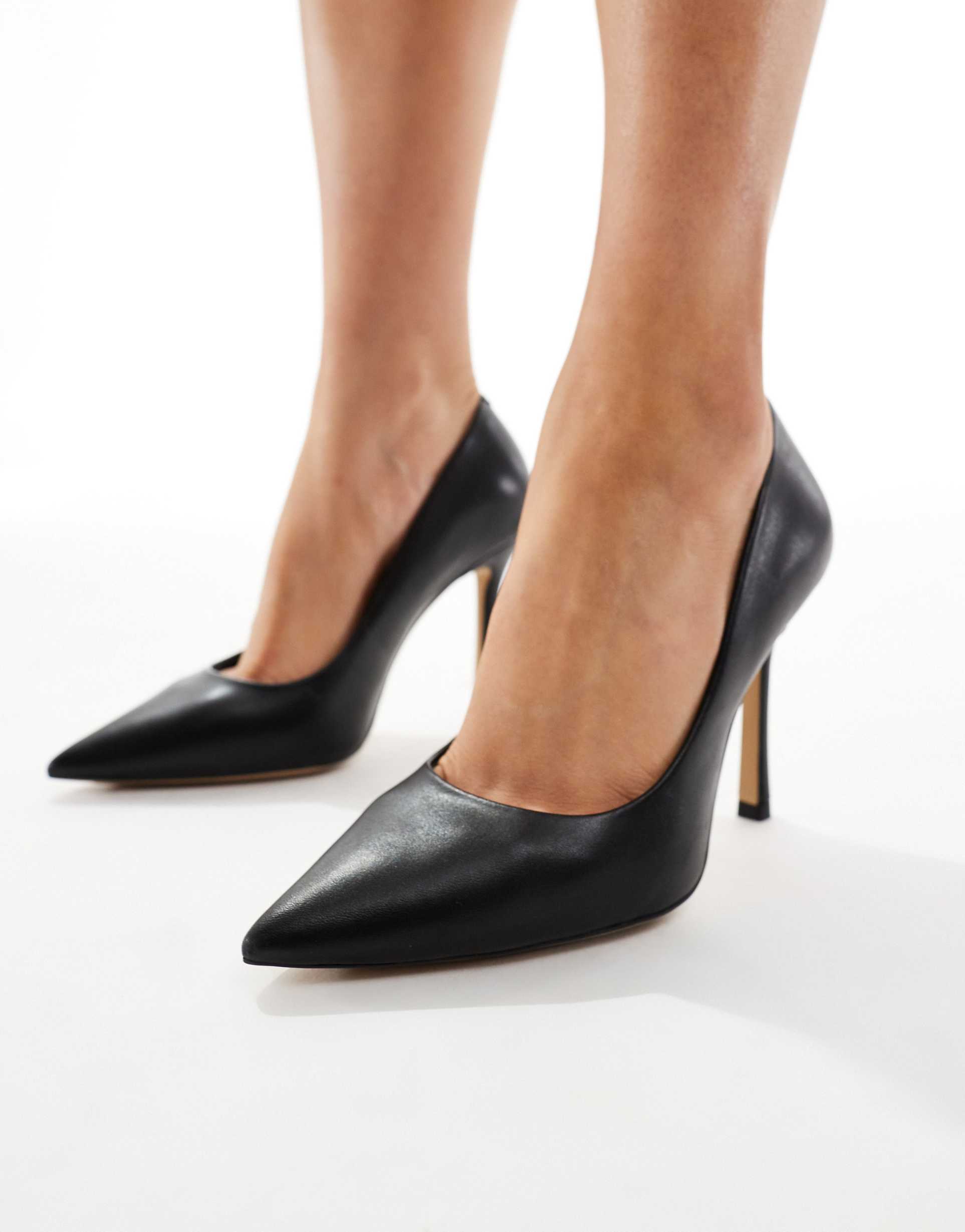 aldo stessy stiletto heel pumps in black