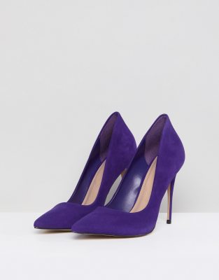 purple pumps aldo