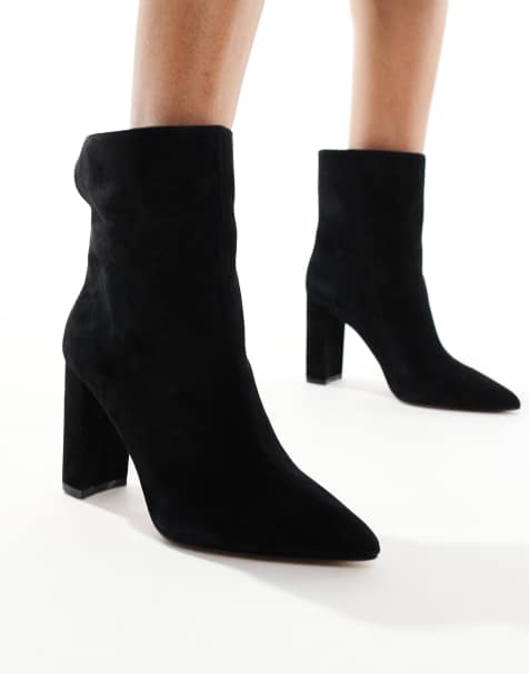 Aldo Sushi heeled ankle boots in black - view 1
