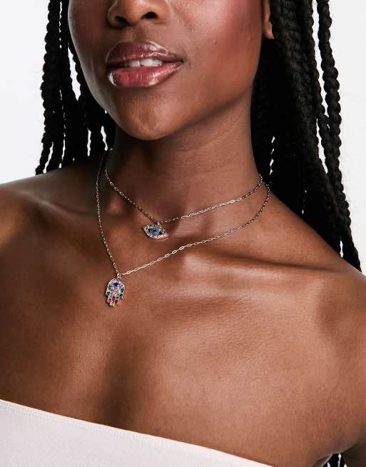 ALDO - Sutjeska - Collana a doppio filo color oro con occhio