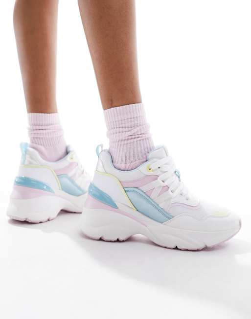 ALDO Thaliri super chunky trainers in bright multi ASOS
