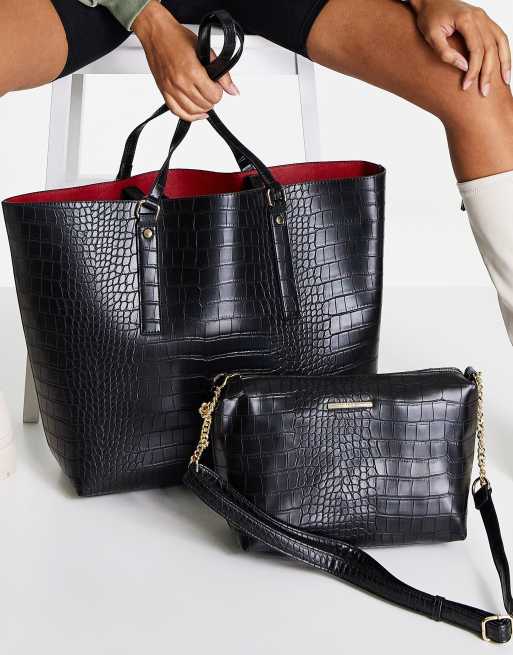 Aldo croc hot sale bag