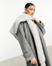 ALDO Zelazny check blanket scarf in neutral | ASOS