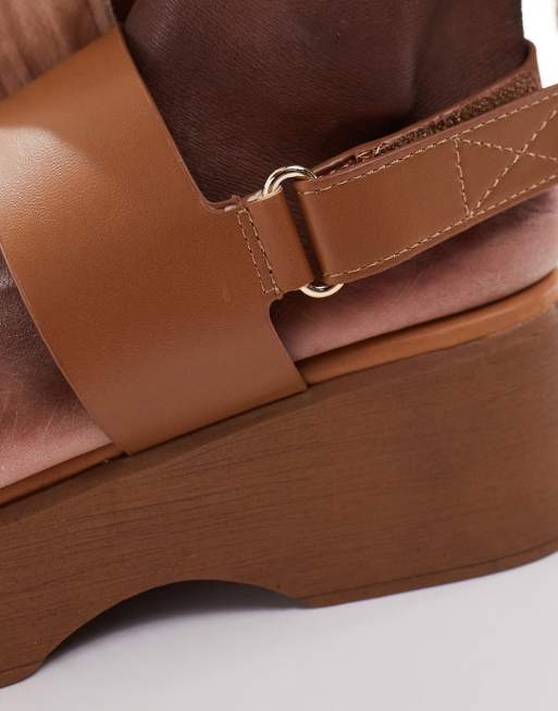 Aldo cognac sandals clearance