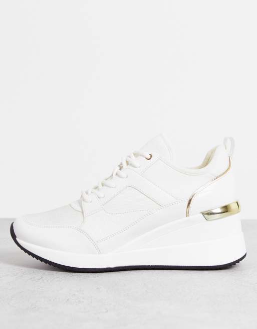 Original Legeme Manifest ALDO - Thrundra - Hvide sneakers med kilehæl | ASOS