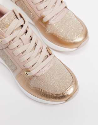 aldo pink trainers
