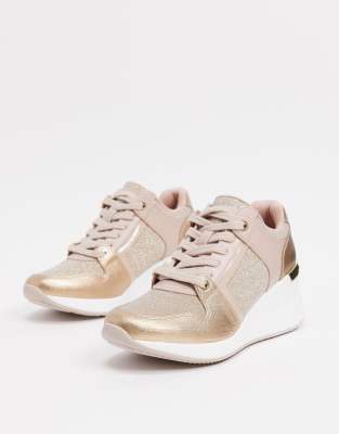 aldo pink trainers