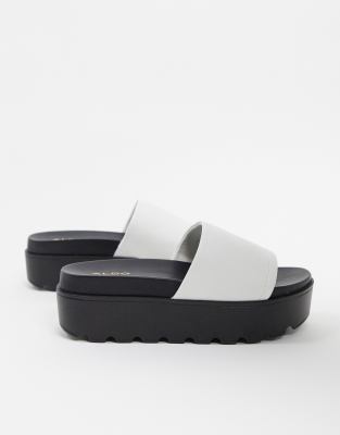 mules homme plateforme