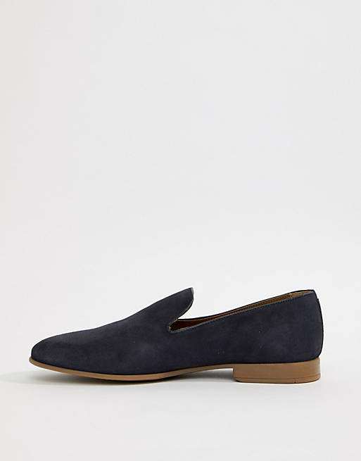 ALDO Tralisien slipper loafers in blue | ASOS