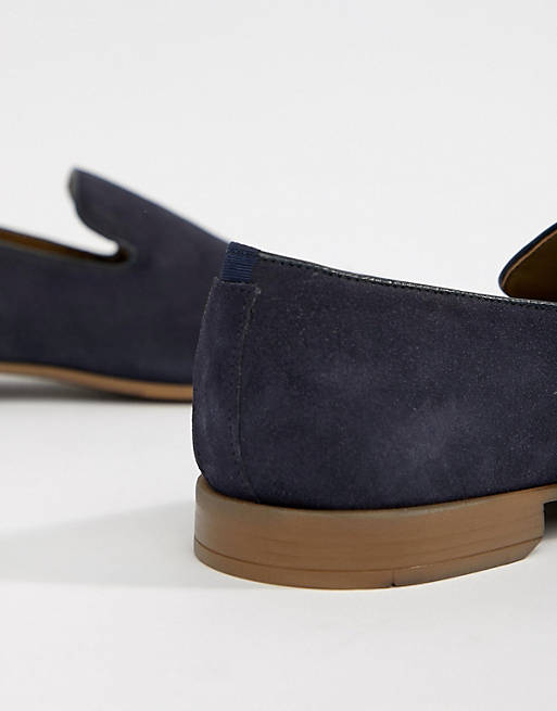 cititor tambur stimula  ALDO Tralisien slipper loafers in blue | ASOS
