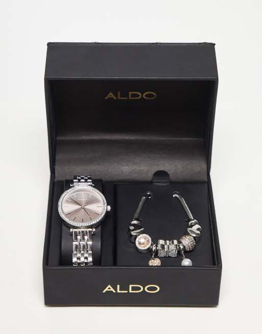 Aldo watch 2025 and bracelet set