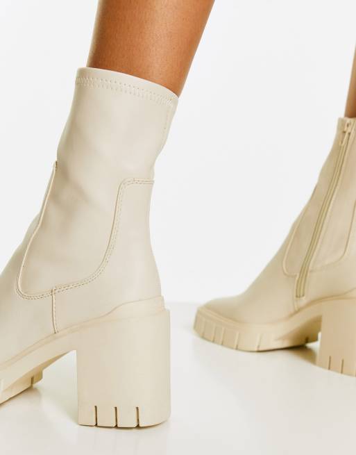 Aldo white sales bootie
