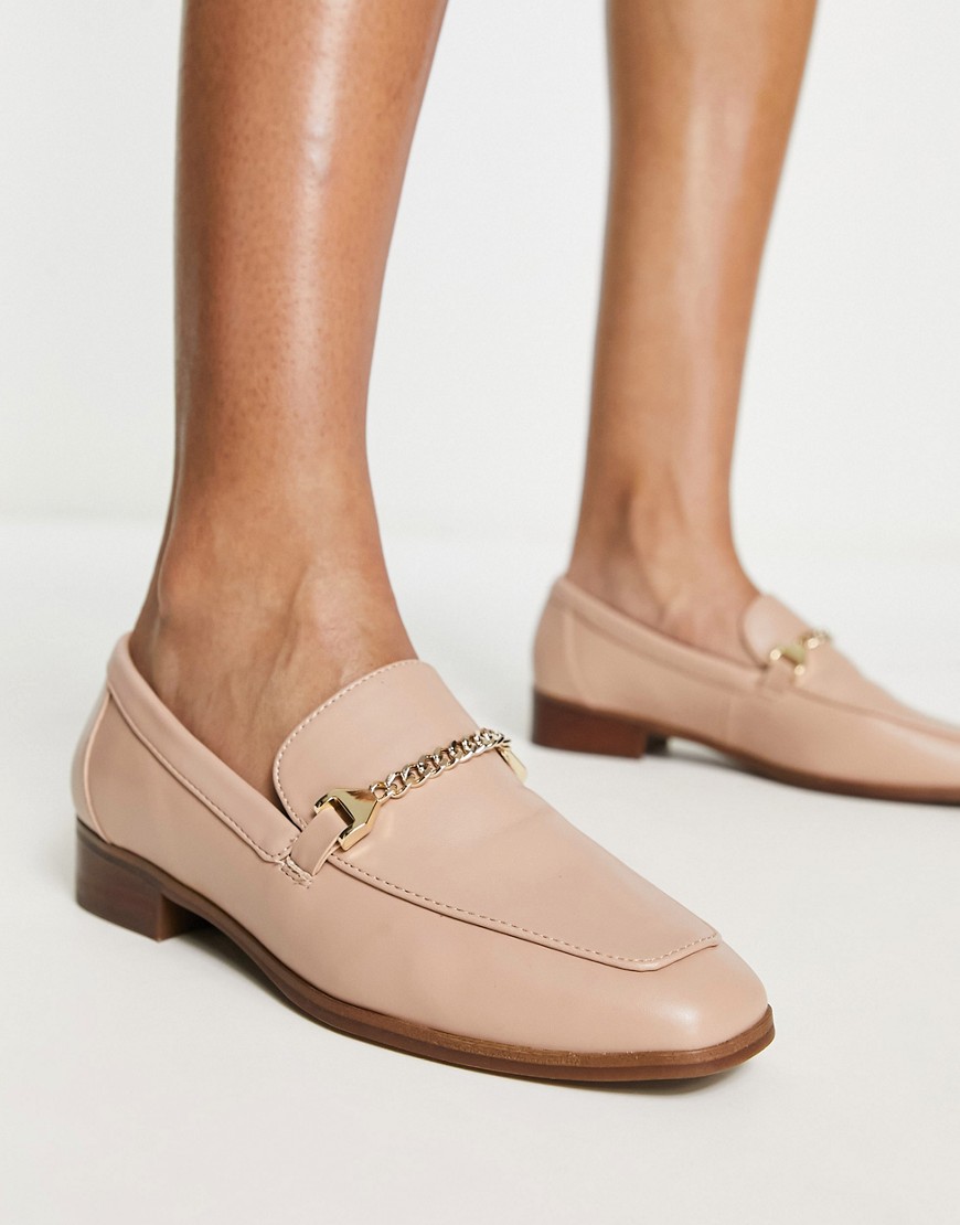 Aldo Valenaclya Chain Loafers In Toasted Almond-neutral
