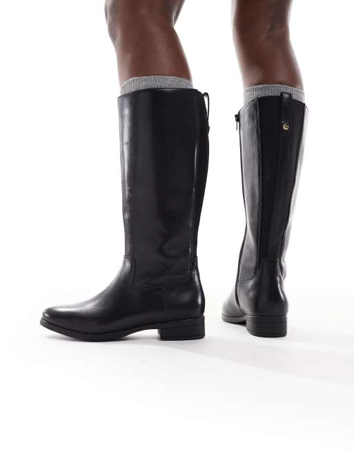 Aldo Wicoenitall riding boot in black leather, 3 of 4