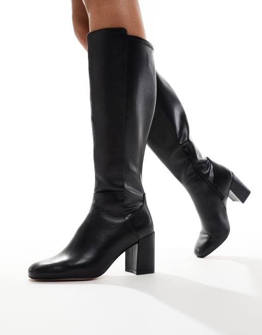 Black leather boots aldo hotsell