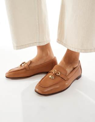 Aldo Yblide Tassel Detail Loafers In Brown