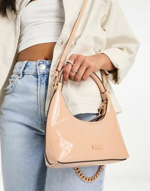 Light brown shoulder bag sale