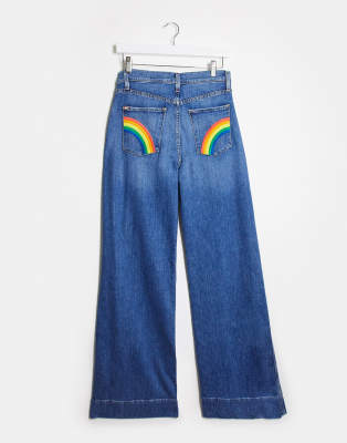 alice and olivia flare jeans