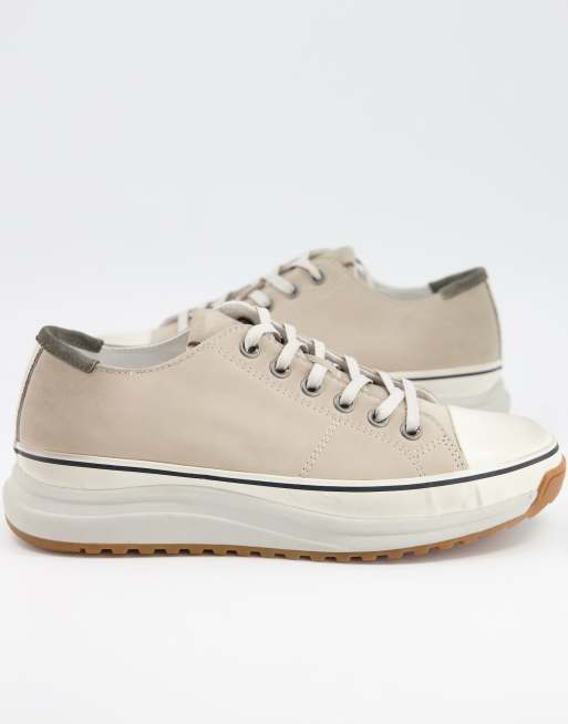 all saints white platform sneakers