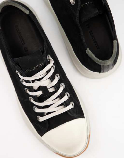 All Saints – Brady – Czarne buty sportowe na masywnej podeszwie, 3 z 4