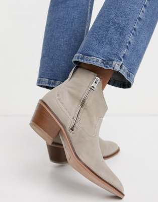 all saints suede boots