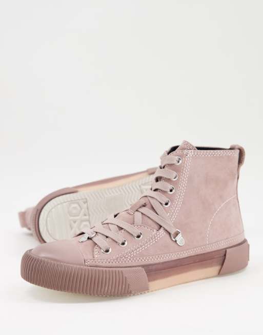 all saints platform sneakers