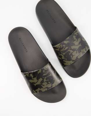 all saints black slides