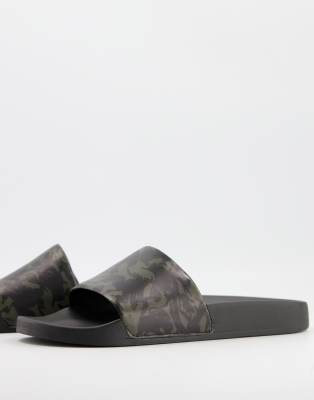 all saints black slides