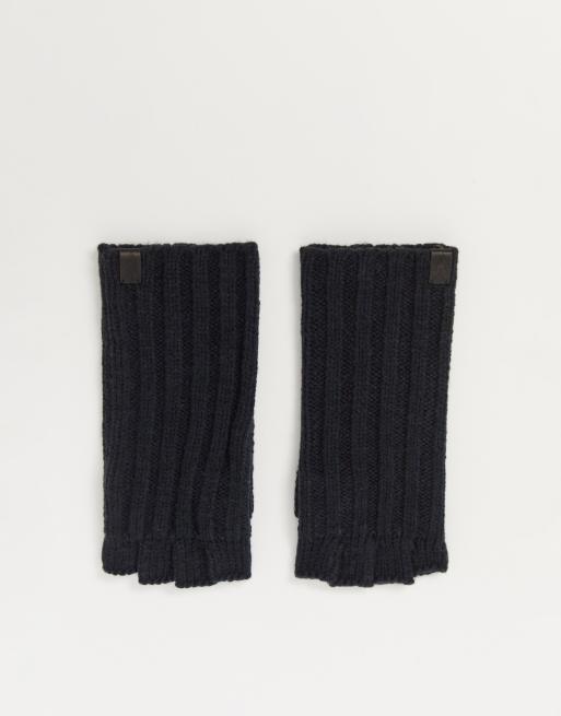 all saints fingerless gloves