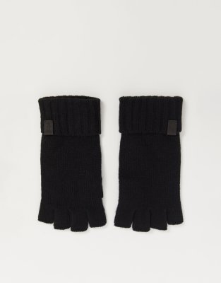 all saints fingerless gloves