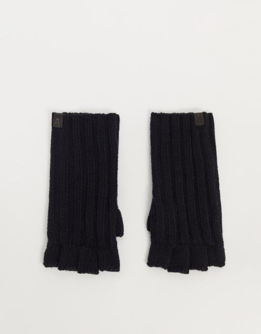 all saints fingerless gloves