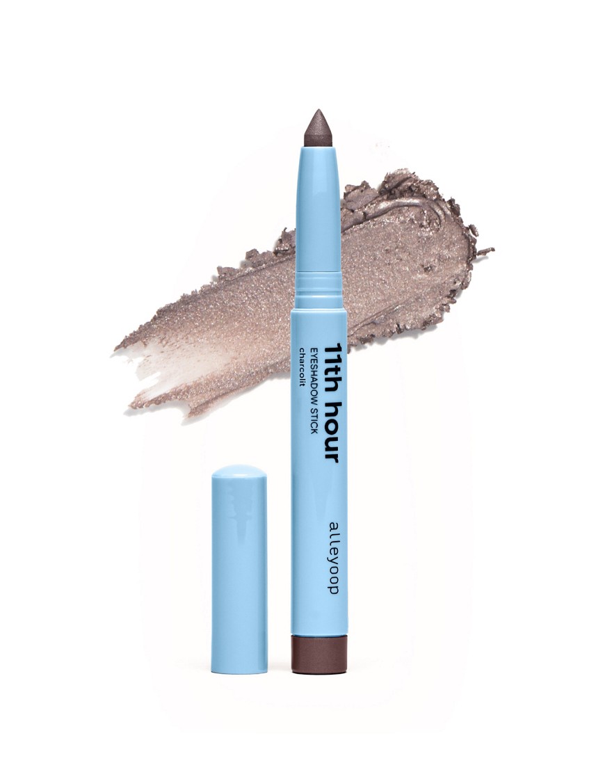 Alleyoop 11th Hour Cream Eyeshadow and Liner Stick - Charcolit-Silver