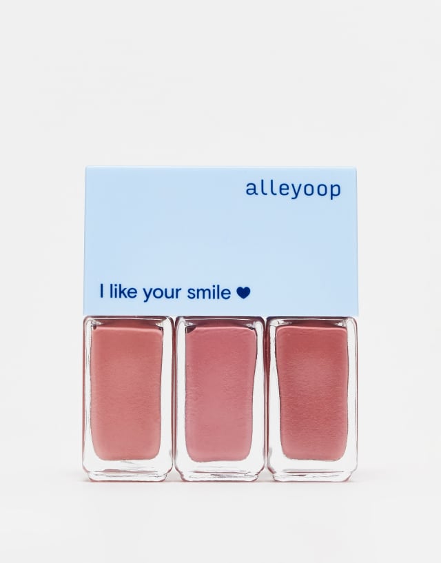 Alleyoop Multi-Mood Lip Trio - Gloss Cream & Matte in Mauve On